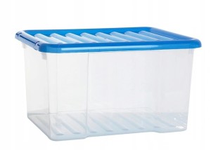 Pojemnik plastikowy organizer z pokrywą K-box 21l