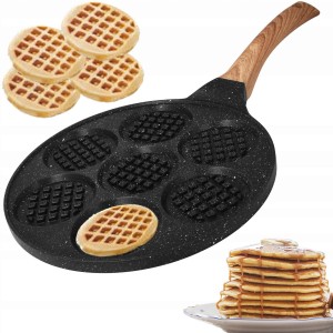 Patelnia do pancakes jajek placków gofry 7 otworów