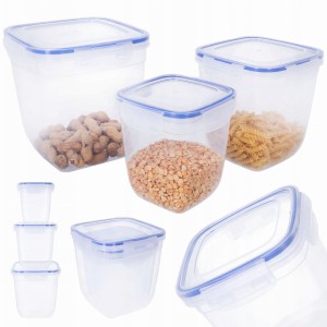 Zestaw pojemników plastikowych na żywnośc 0,4l x 3