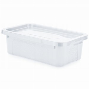 Pojemnik plastikowy z pokrywą pudło plastikowe 4,5