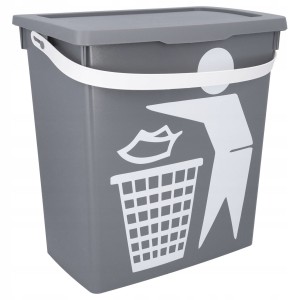 Pojemnik na odpady obierki śmieci kosz bio 12l