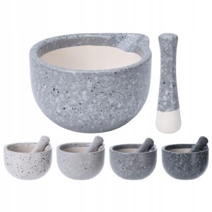 Moździerz kuchenny ceramiczny do przypraw tłuczek