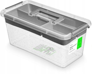 MOXOM Antibacterial 8l higieniczne organizery na jedzenie i różne przedmioty