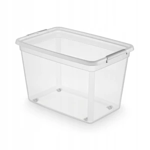 Pudło pojemniki plastikowe organizer box 80l