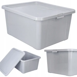 Organizer pojemnik plastikowy box zabawki szar 20l