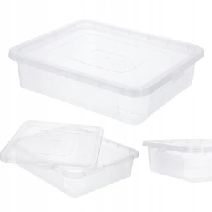 Pudełko box pojemnik plastikowy zamykany pudło 10l