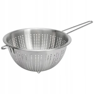 Cedzak durszlak sitko kuchenne stalowe 24 cm